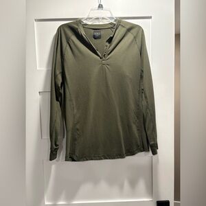 Green Men's henley Shirt